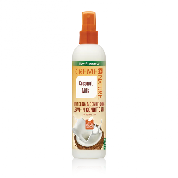 CREME OF NATURE Coconut Milk Detangling & Conditioning Leave-In Conditioner 8.45 OZ