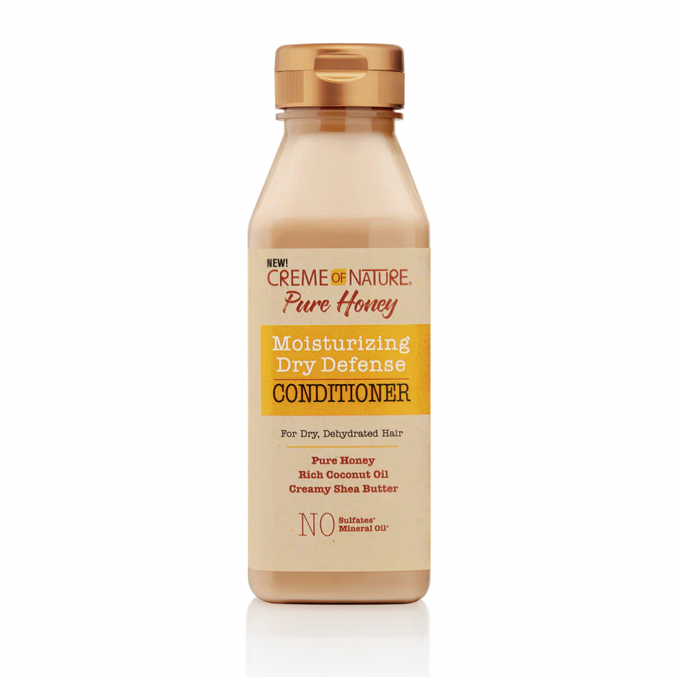 CREME OF NATURE PURE HONEY Moisturizing Dry Defense Conditioner 12oz