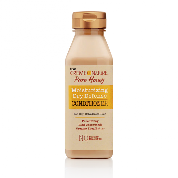 CREME OF NATURE PURE HONEY Moisturizing Dry Defense Conditioner 12oz