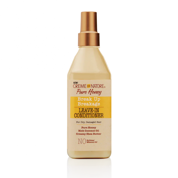 CREME OF NATURE PURE HONEY Break Up Breakage Leave-In Conditioner 8oz