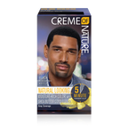 CREME OF NATURE HAIR COLOR FOR MEN Natural Looking Moisture-Rich* Liquid Hair Color with Shea Butter Conditioner Jet Black