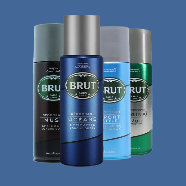 Brut Deodorant & Anti-Perspirant Sprays