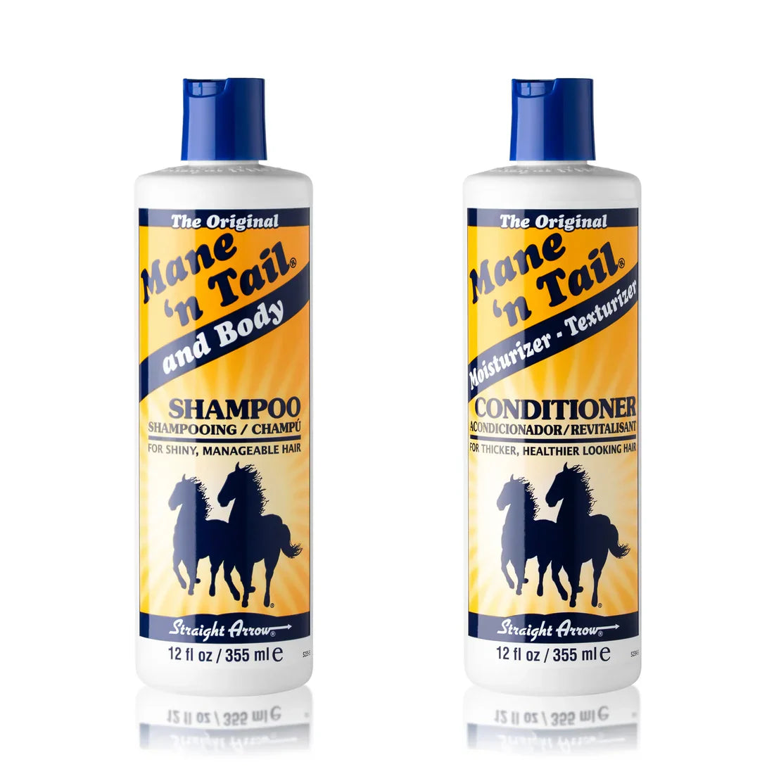 MANE 'N TAIL ORIGINAL FORMULA SHAMPOO AND CONDITIONER 12 OZ