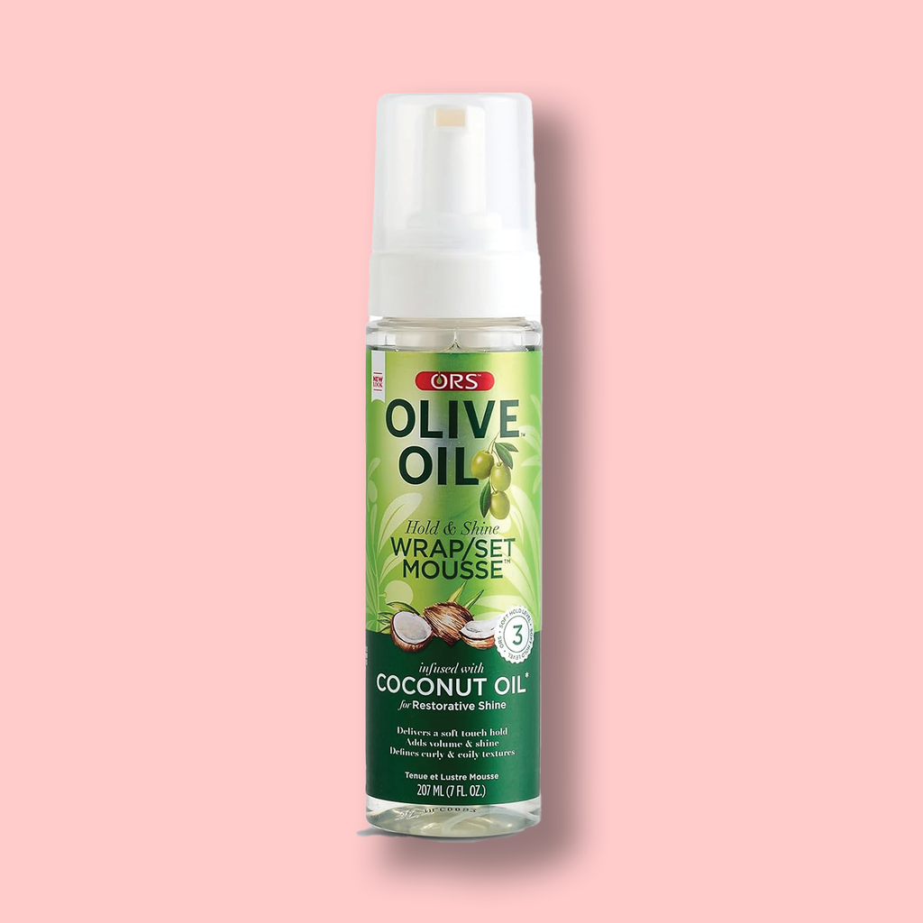 ORS Olive Oil WRAP-SET MOUSSE Coconut Oil 207ml