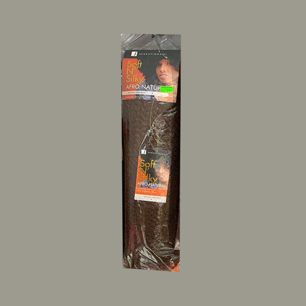 Sensationnel Soft N Silky Afro Natural Braiding Hair