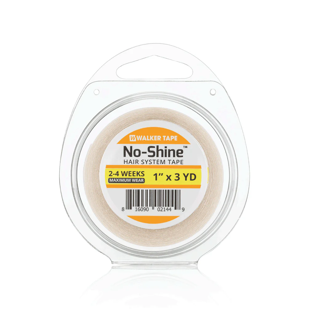 WALKER TAPE NO-SHINE HAIR SYSTEM TAPE 2-4 WEEKS MAXMIUM WEAR - 1" X 3 YDS, ROLL