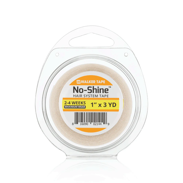 WALKER TAPE NO-SHINE HAIR SYSTEM TAPE 2-4 WEEKS MAXMIUM WEAR - 1" X 3 YDS, ROLL