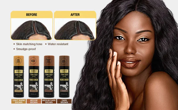 EBIN TINTED LACE 10X QUICK DRY SPRAY - DARK BROWN-100 ML