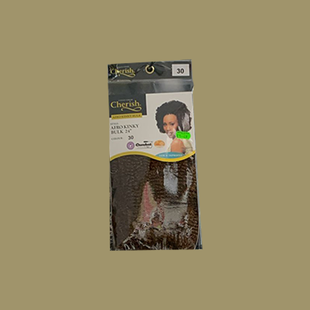 Cherish Afro Kinky Bulk 24" (Colour 30)