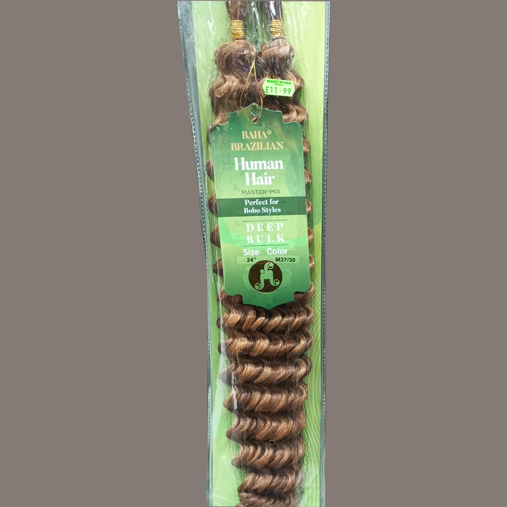 BAHA Brazilian Human Hair Master-Mix Bulk – 24 Inch