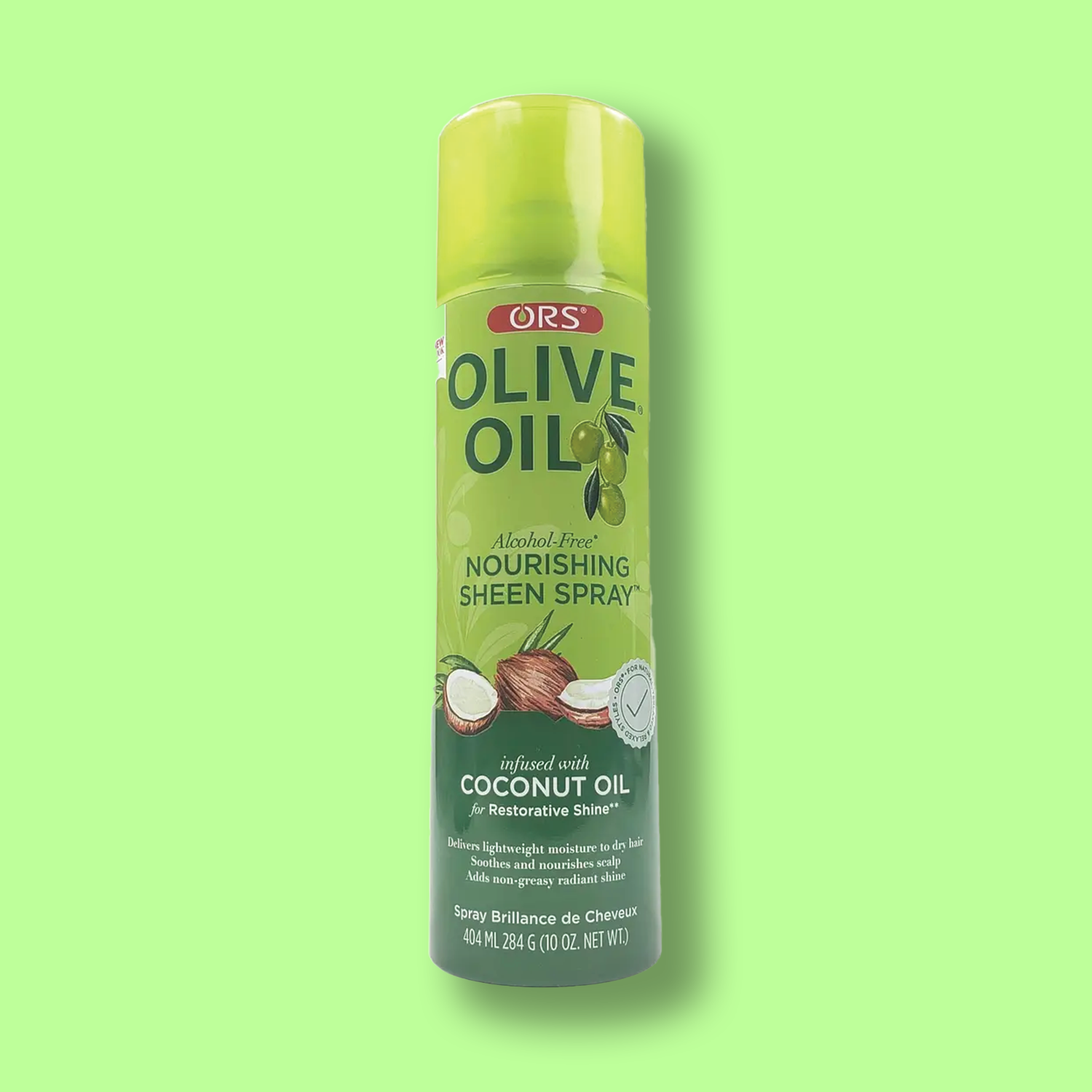 ORS Olive Oil Nourishing Sheen Spray Infused With Coconut Oil 404ml