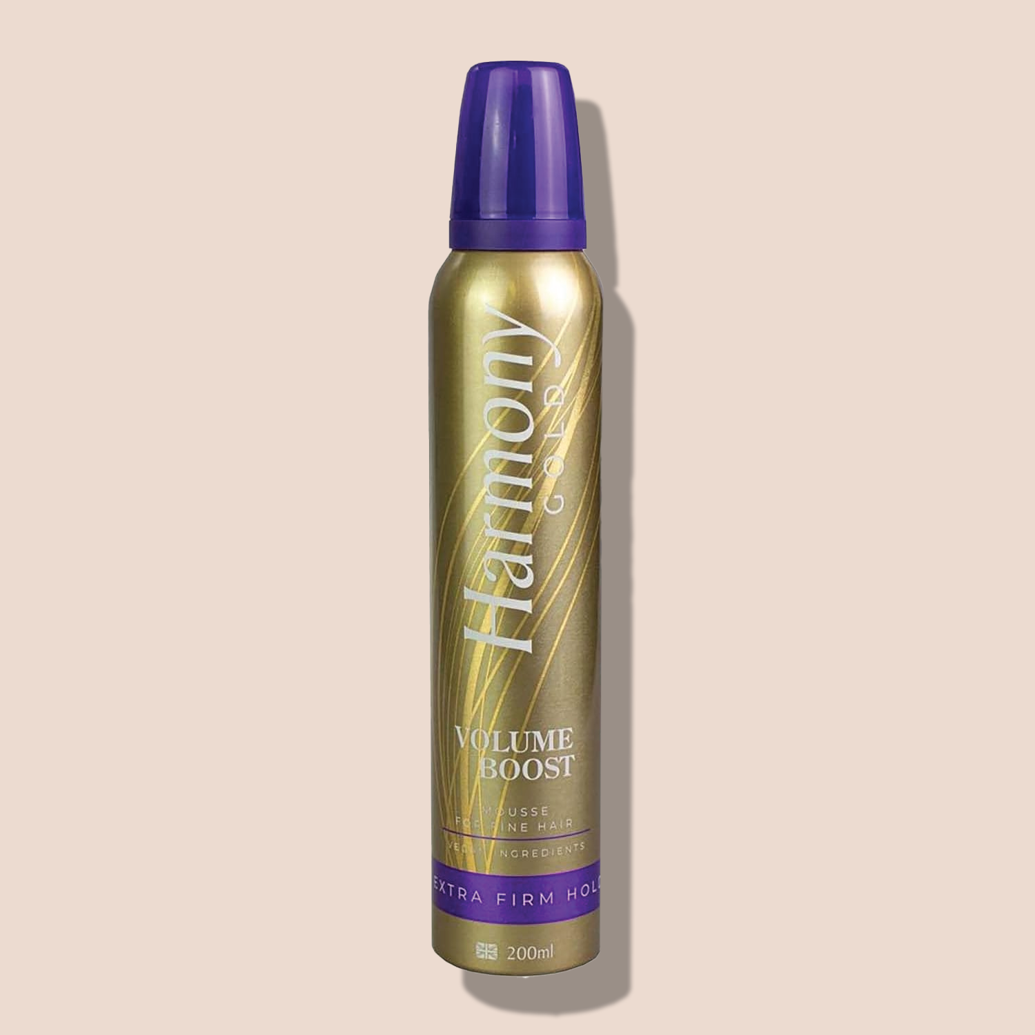 Harmony New Gold Extra Firm Hold Volume Boost Styling Mousse 200ml