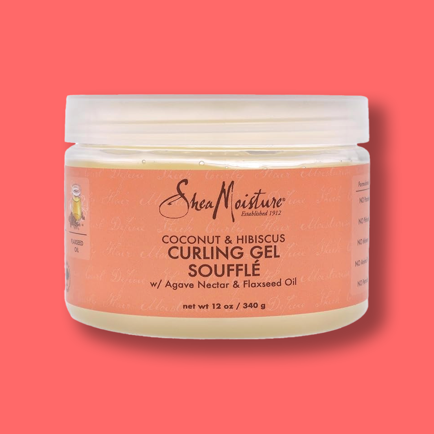 Sheamoisture Coconut and Hibiscus Curling Gel Souflee, 340 g