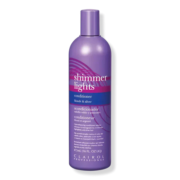 CLAIROL SHIMMER LIGHTS CONDITIONER BLONDE AND SILVER