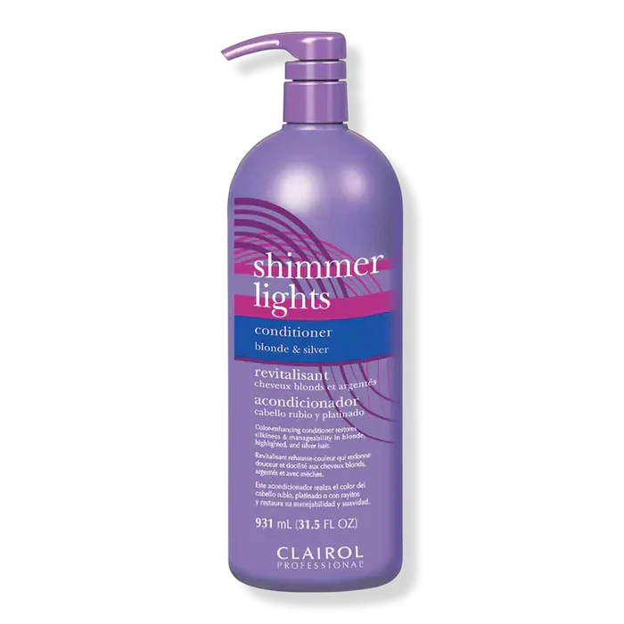 CLAIROL SHIMMER LIGHTS CONDITIONER BLONDE AND SILVER