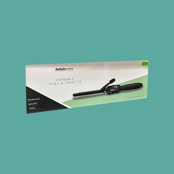 BaByliss PRO Ceramic Dial-A-Heat 13mm Curling Tong