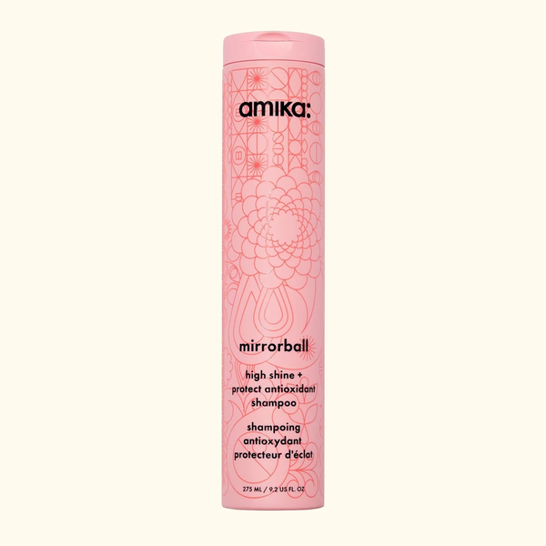Amika mirrorball high shine + protect antioxidant shampoo 275 ML