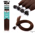 DRESSMAKER 100 % HUMAN REMY EUROPEAN NANO HAIR EXTENSIONS STRAIGHT[100PCS]