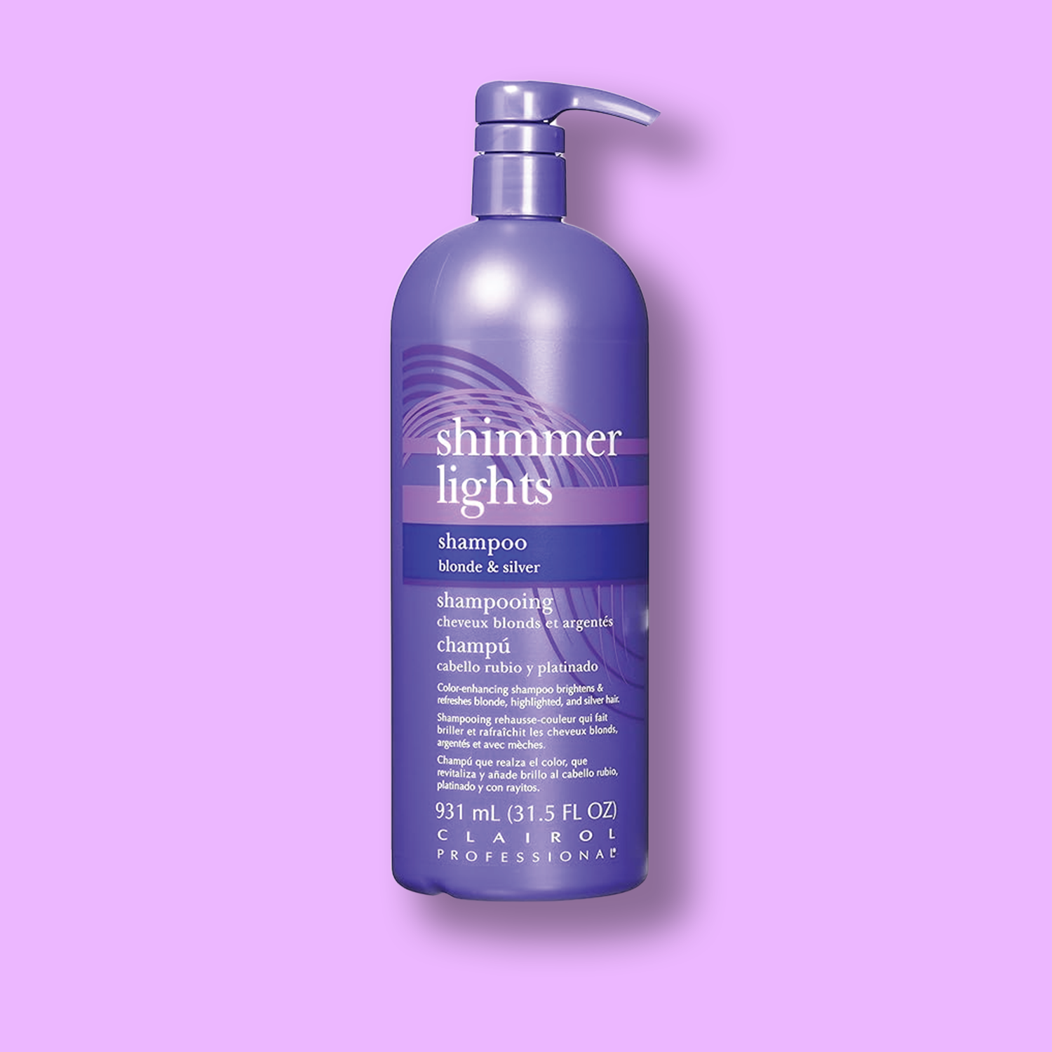 Clairol Shimmer Lights Original Conditioning Shampoo, 931ml