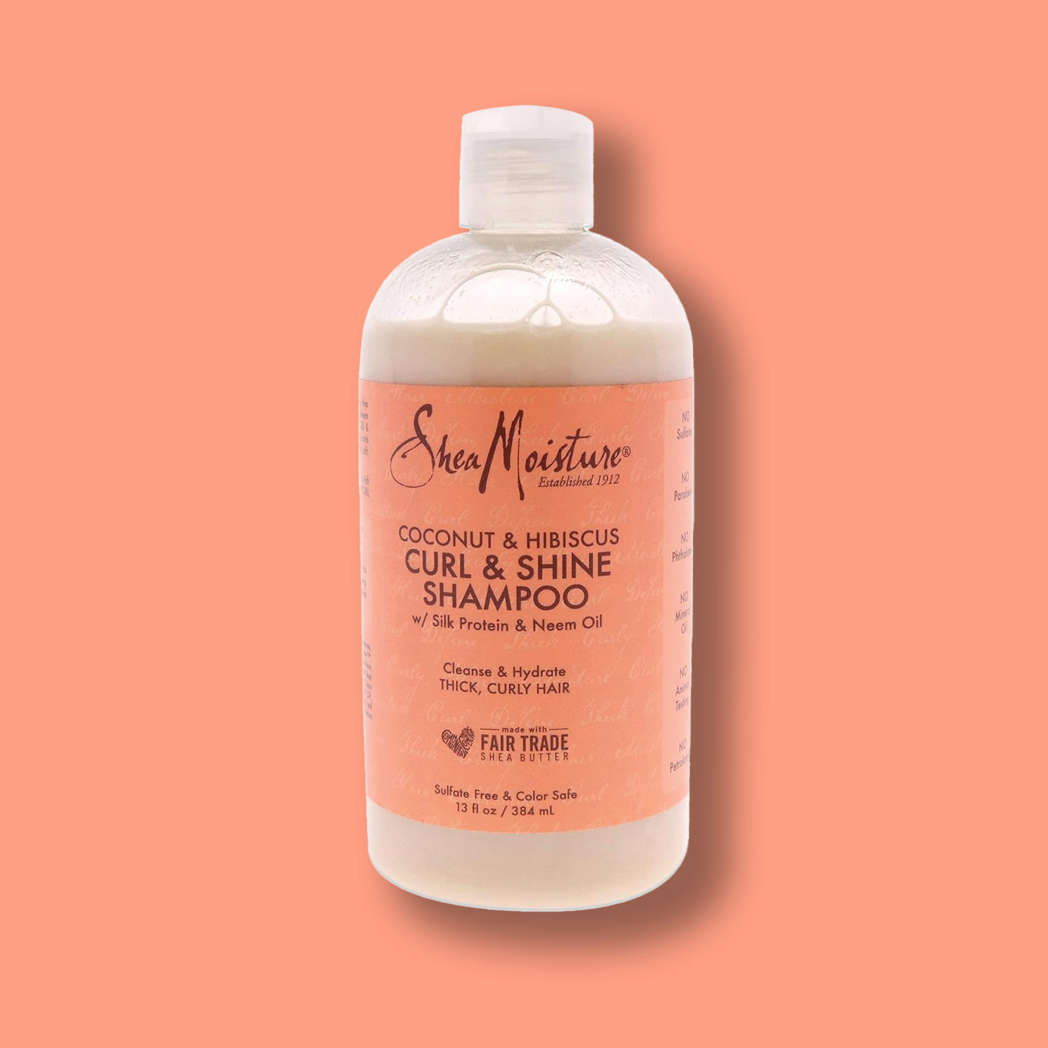 Coconut & Hibiscus Curl & Shine Hair Shampoo 384ml