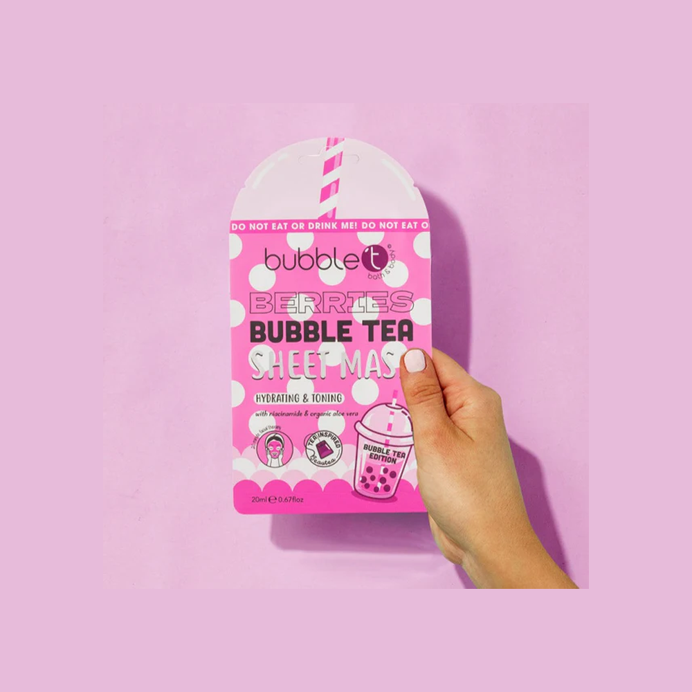 Bubble T Bubble Tea Sheet Masks – Refreshing Skincare Infused with Fun