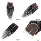 DRESSMAKER 100% UNPROCESSED VIRGIN REMY HAIR PRESTIGE TRANSPARENT LACE CLOUSRE 4x4