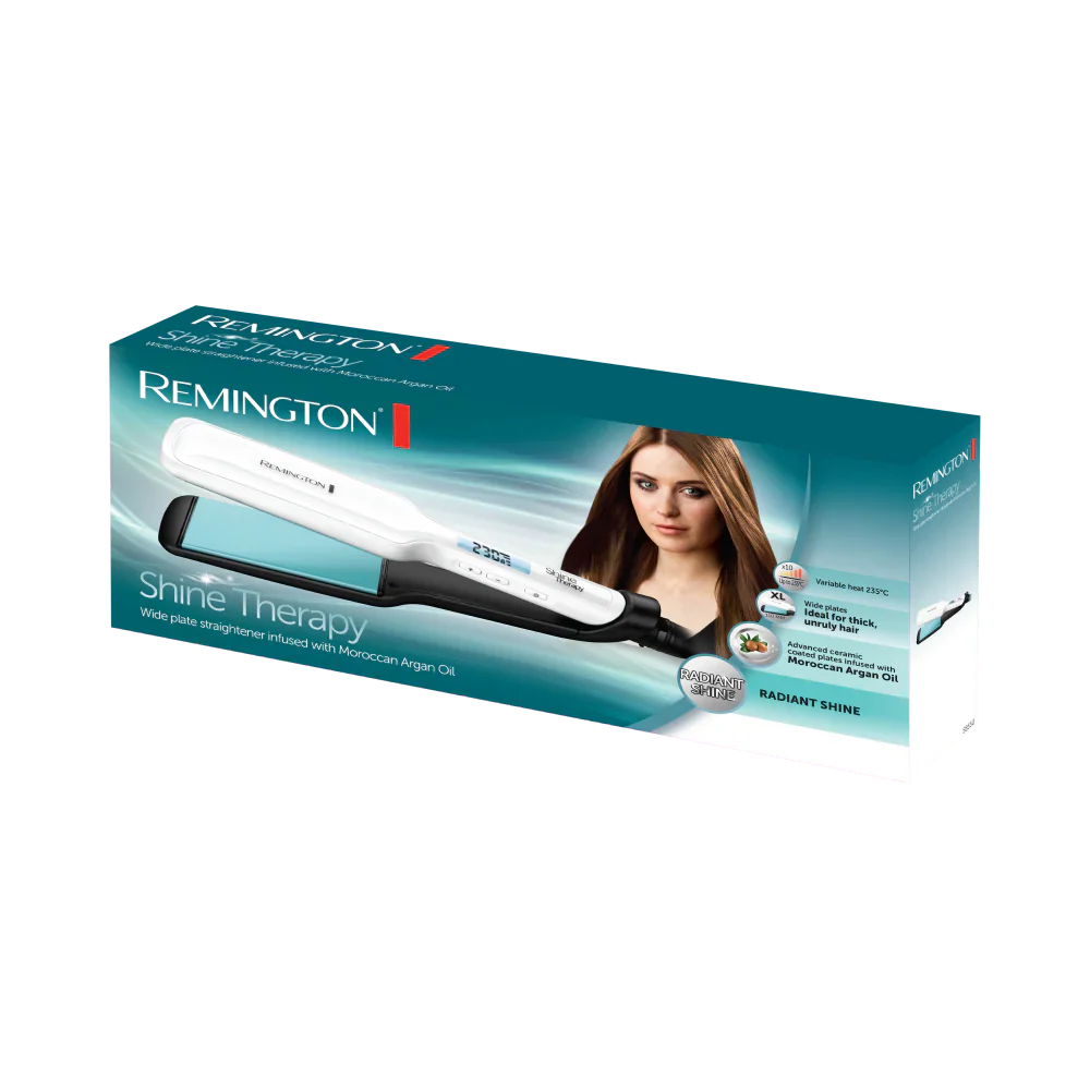 REMINGTON SHINE THERAPY WIDE PLATE STRAIGHTENER