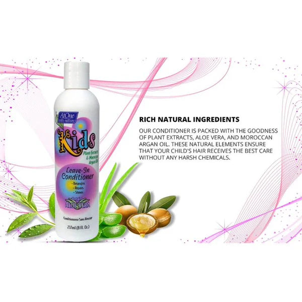 AtOne With Nature Kids Leave-In Conditioner 8 OZ