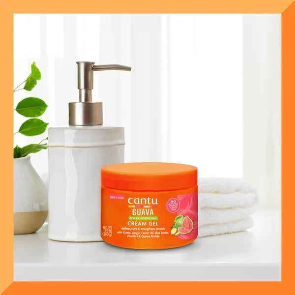 CANTU GUAVA STYLE AND STRENGTHEN CREAM GEL 340G