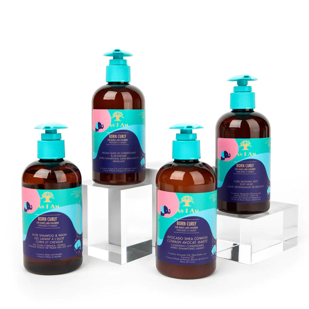 AS I AM Born Curly Argan Leave-In Conditioner 8 OZ