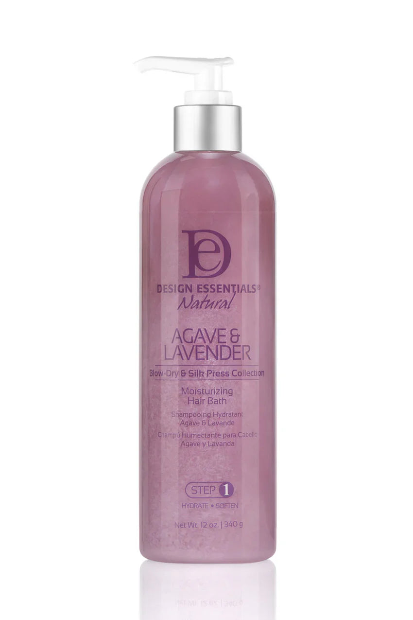 DESIGN ESSENTIALS Agave & Lavender Moisturizing Hair Bath 12 OZ