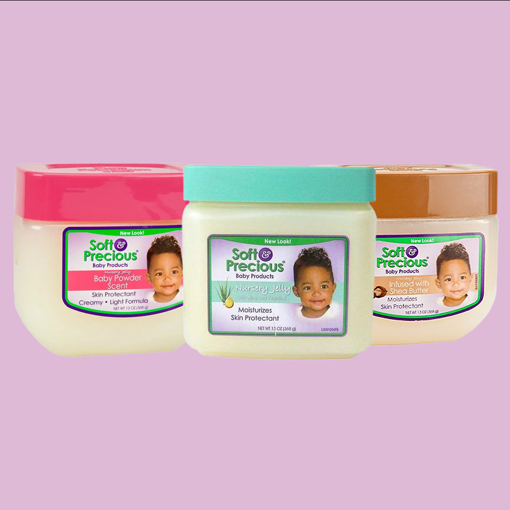 Soft & Precious Baby Products (Baby Powder Scent, Nursery Jelly, Infused with Shea Butter)