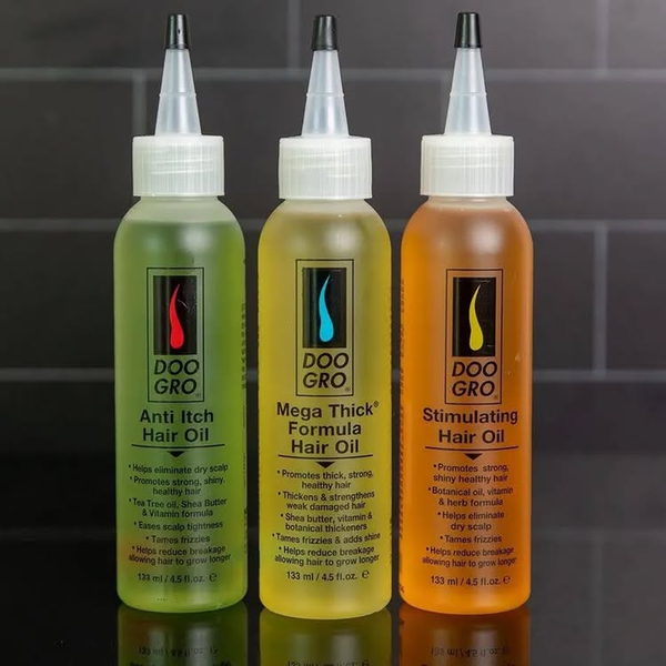 DOO GRO Hair Oils (Anti Itch, Mega Thick, Stimulating)