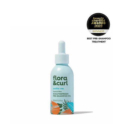 FLORA & CURL soothe me Coconut Mint Scalp Refresh Pre-Shampoo Oil 100ml