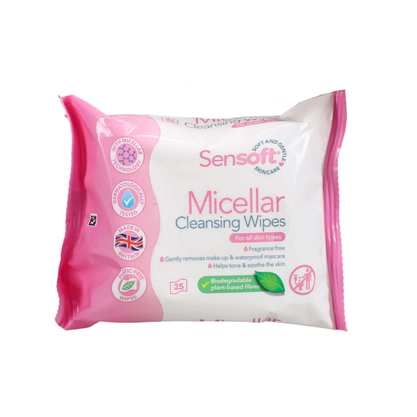 Sensoft Micellar Cleansing Wipes