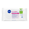 NIVEA 3-in-1 Caring Cleansing Wipes – Dry & Sensitive Skin