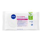 NIVEA 3-in-1 Caring Cleansing Wipes – Dry & Sensitive Skin