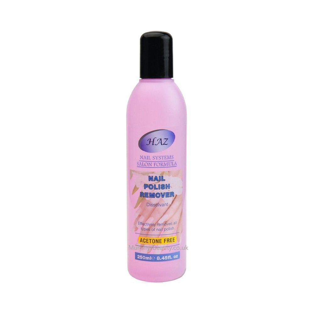 HAZ Nail Systems Nail Polish Removers (Various Formulations)