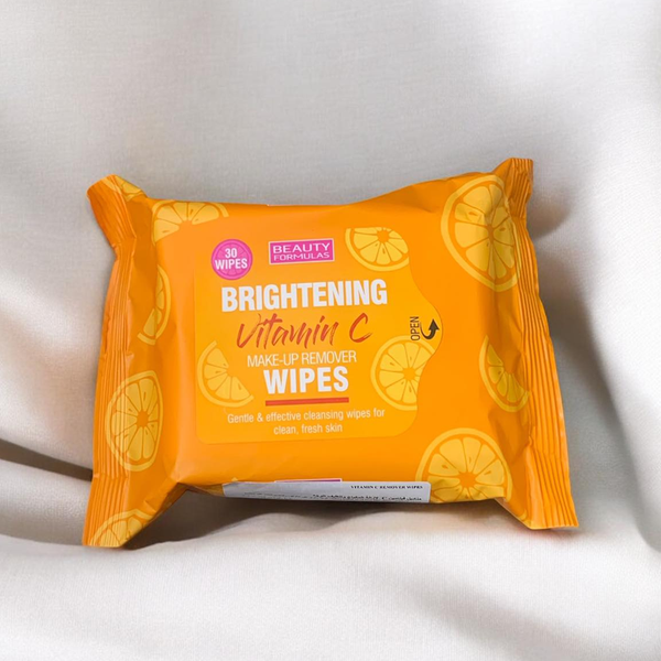 Beauty Formulas Brightening Vitamin C Make-Up Remover Wipes