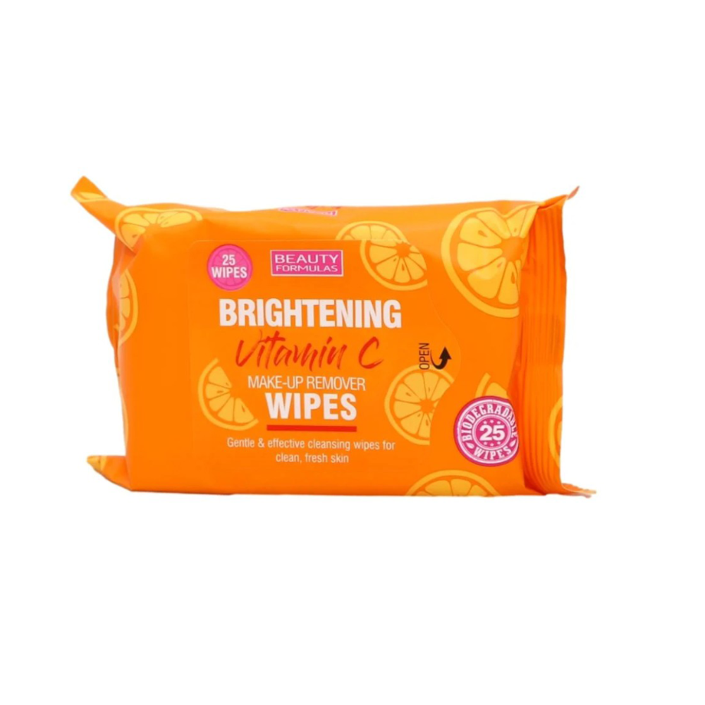 Beauty Formulas Brightening Vitamin C Make-Up Remover Wipes