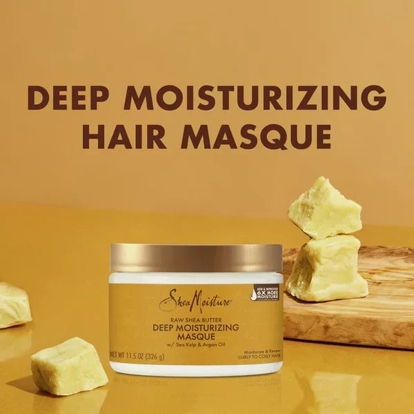 SheaMoisture Raw Shea Butter Deep Moisturizing Hair Masque 11.5oz