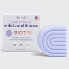 KITSCH Purple Toning Conditioner Bar for Color Treated & Grey Hair 77G