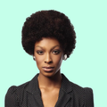 SLEEK AFRO WIG FASHION HUMAN HAIR WIG