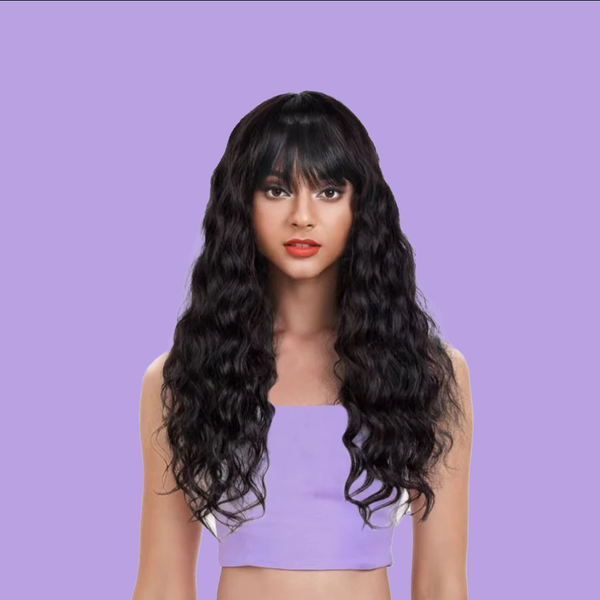 SLEEK EILEEN VIRGIN GOLD 100% VIRGIN HUMAN HAIR FRINGE WIG