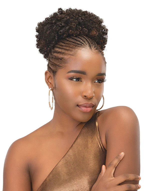 JANET PONYTAIL AFRO PERM STRING PREMIUM SYNTHETIC HAIR