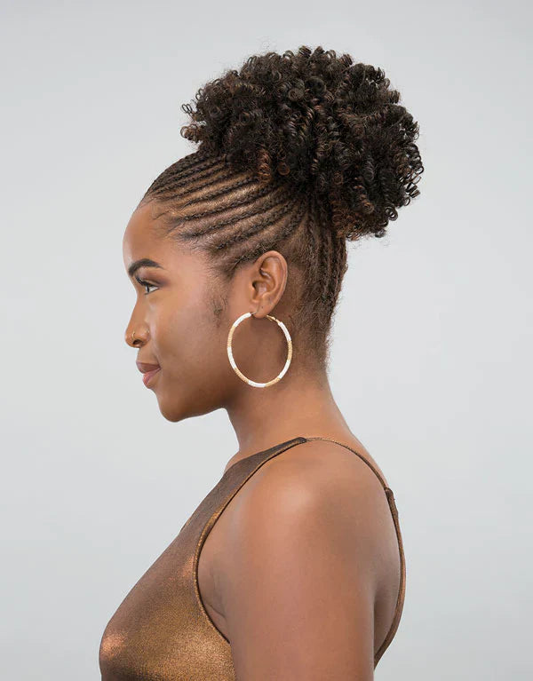 JANET PONYTAIL AFRO PERM STRING PREMIUM SYNTHETIC HAIR
