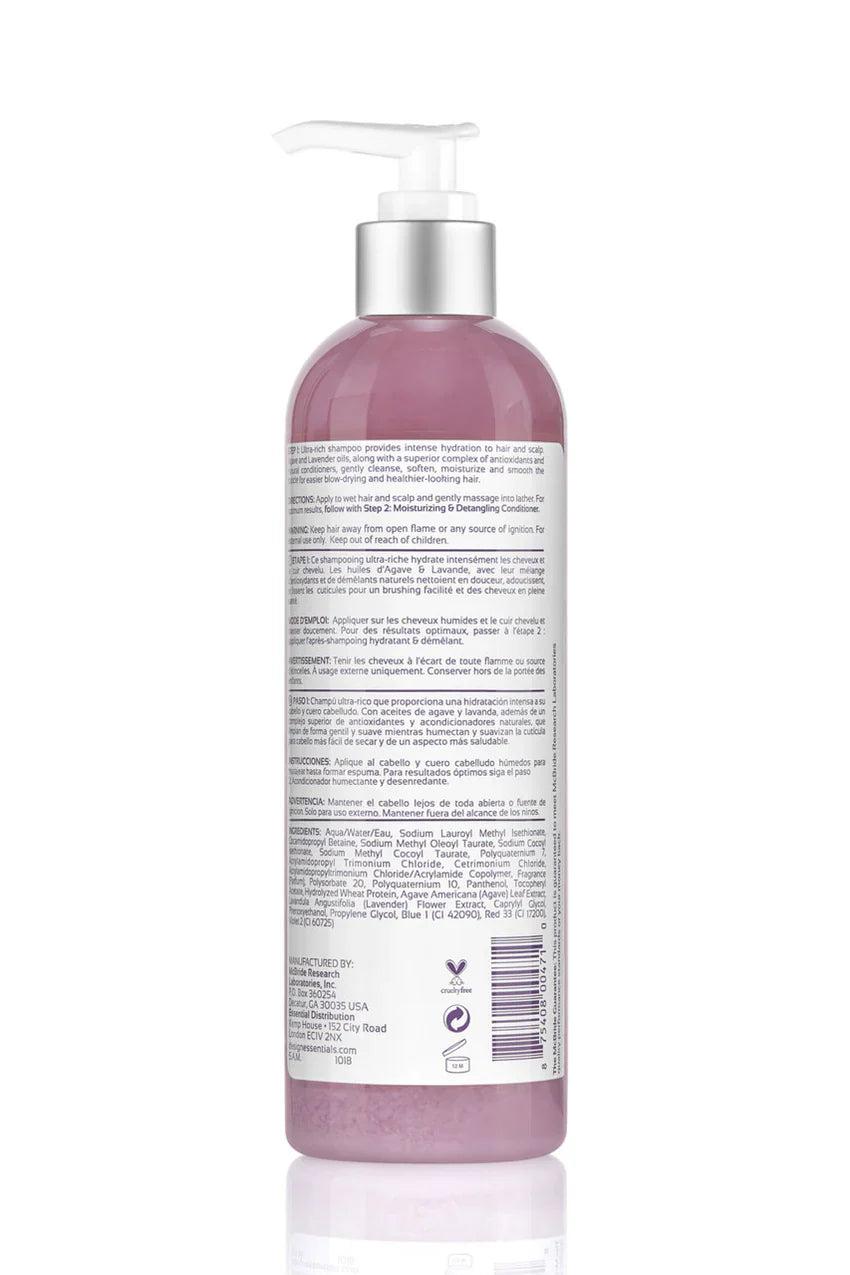 DESIGN ESSENTIALS Agave & Lavender Moisturizing Hair Bath 12 OZ