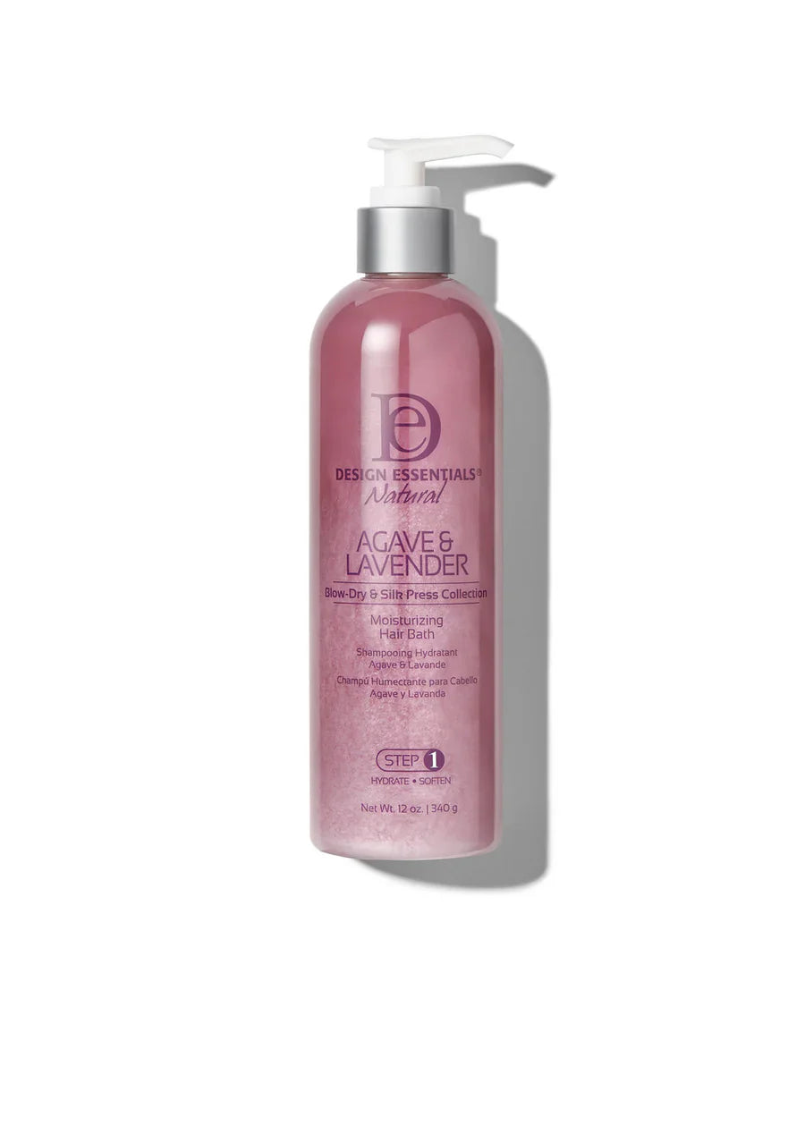 DESIGN ESSENTIALS Agave & Lavender Moisturizing Hair Bath 12 OZ