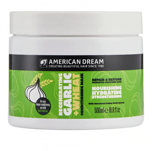 American Dream Regenerating Garlic + Wheat Conditioning mask 500g