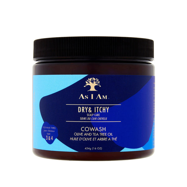 As I Am Dry And Itchy Scalp Care Olive And Tea Tree Oil Co Wash 454g